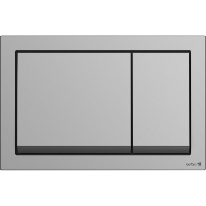 Кнопка CERSANIT ENTER для LINK PRO/VECTOR/LINK/HI-TEC пластик хром матовый P-BU-ENT/Cm
